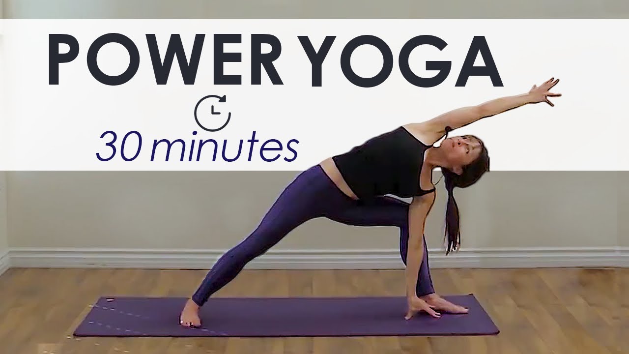 Power Yoga Workout ~ 30 min at Home Cardio Flow
