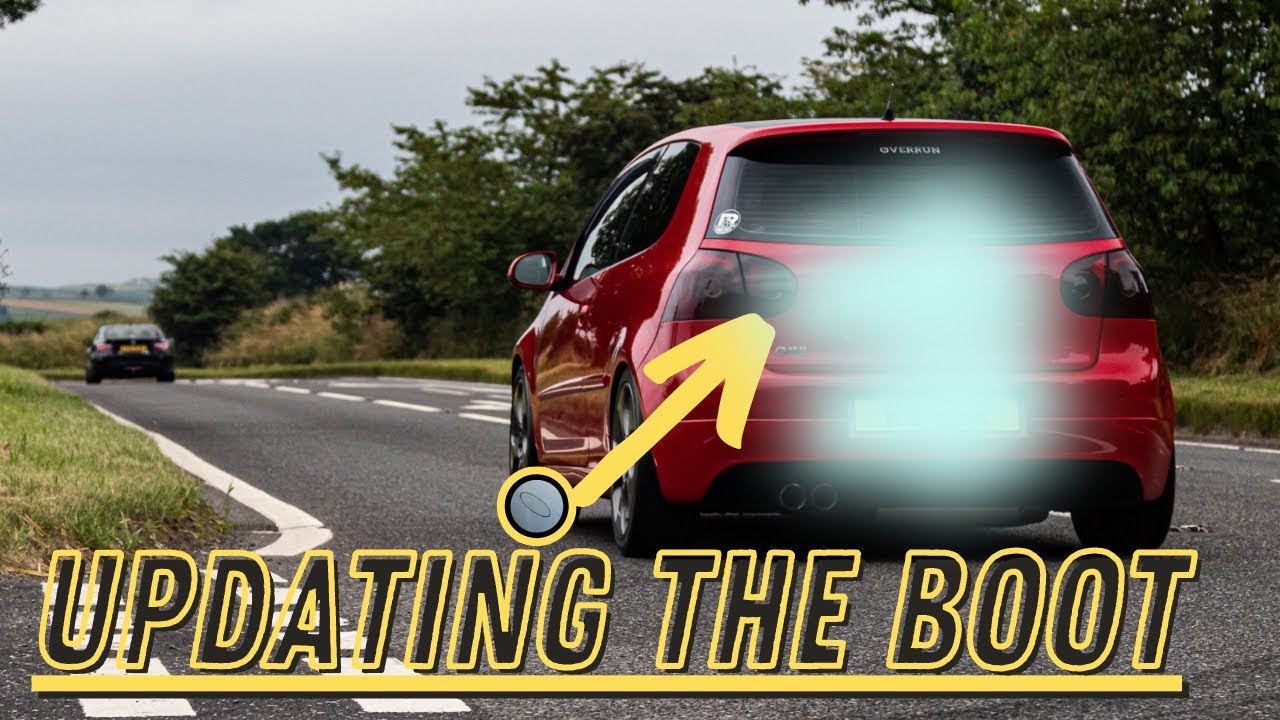 'FIXING' THE BOOT LID ON MY MK5 GOLF GTI