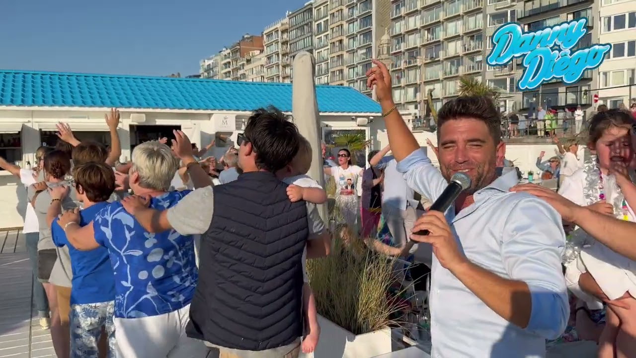 DANNY DIËGO aan de VLAAMSE KUST