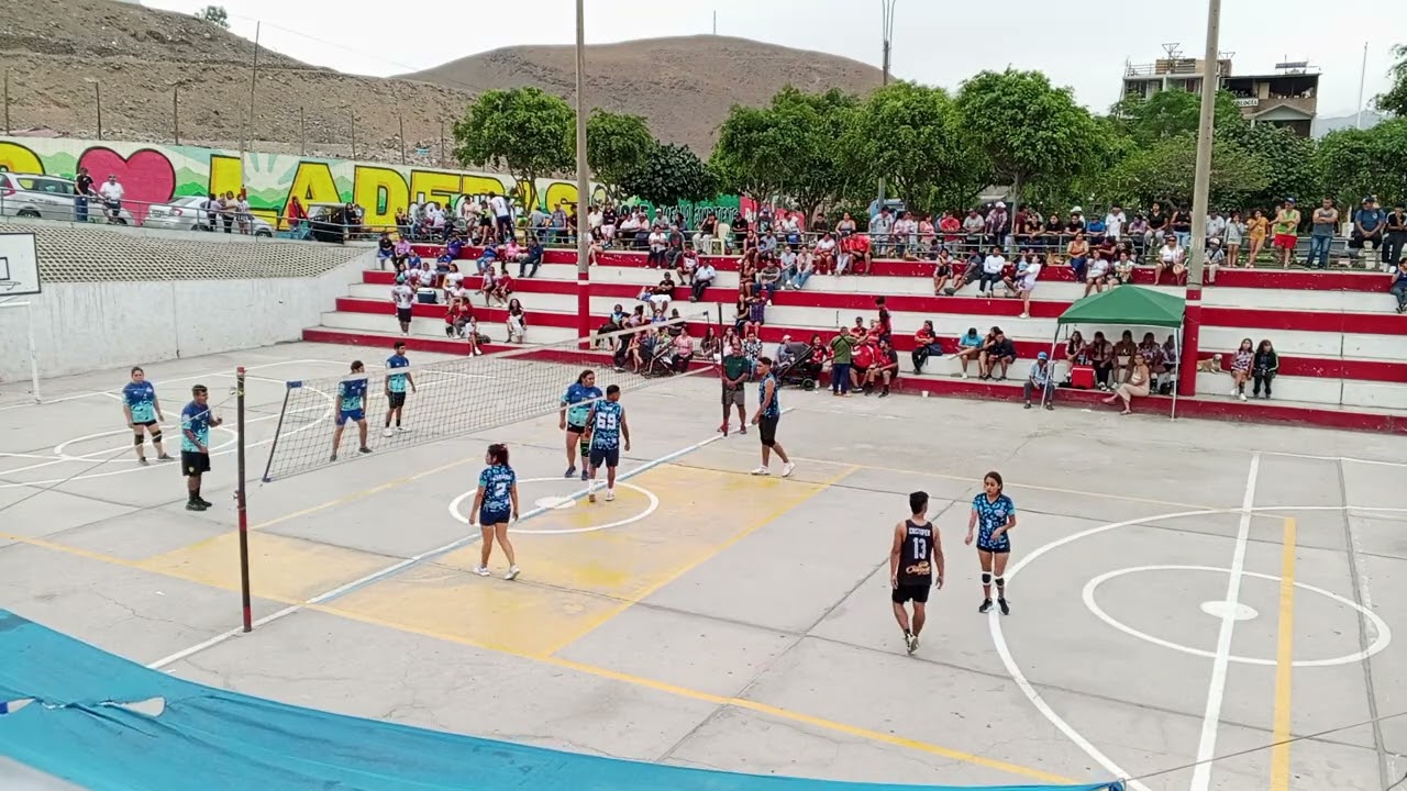 VOLEY MIXTO LADERAS DE CHILLON. IBIZA PRO 2DO SET NAOMI CANO ARMADO