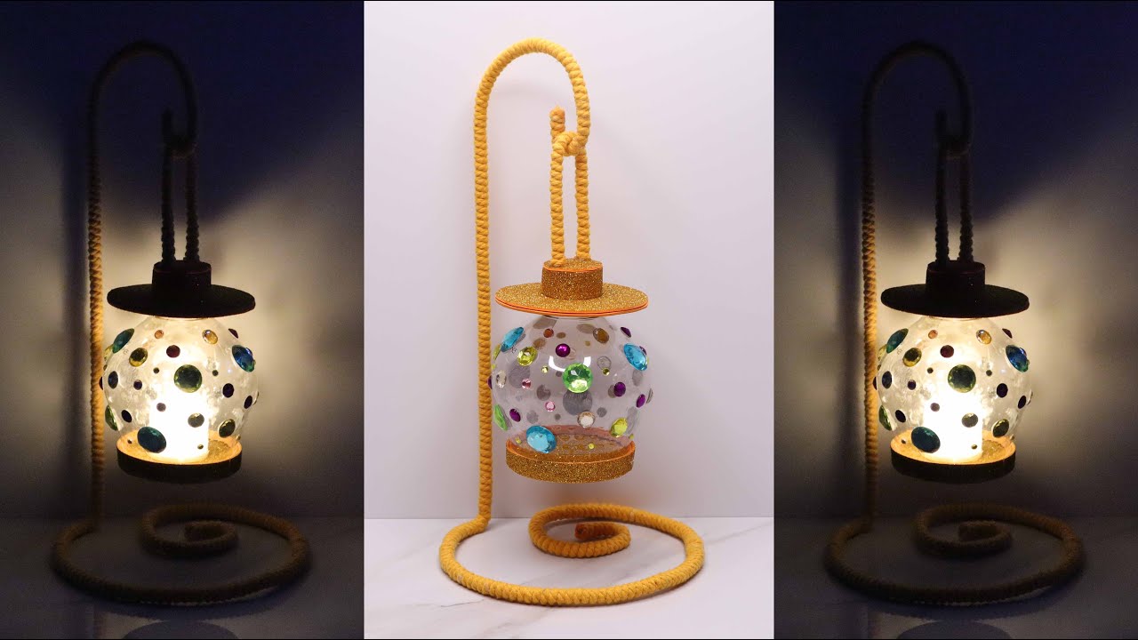 DIY Lentera dari botol plastik bekas Fanta ! | Plastic bottle lantern ideas
