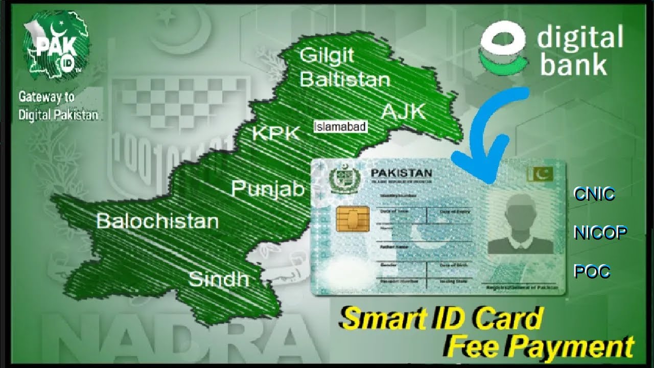 Nadra Pak ID App | Smart ID Card Fee Payment | EasyPaisa App | MrAJdot