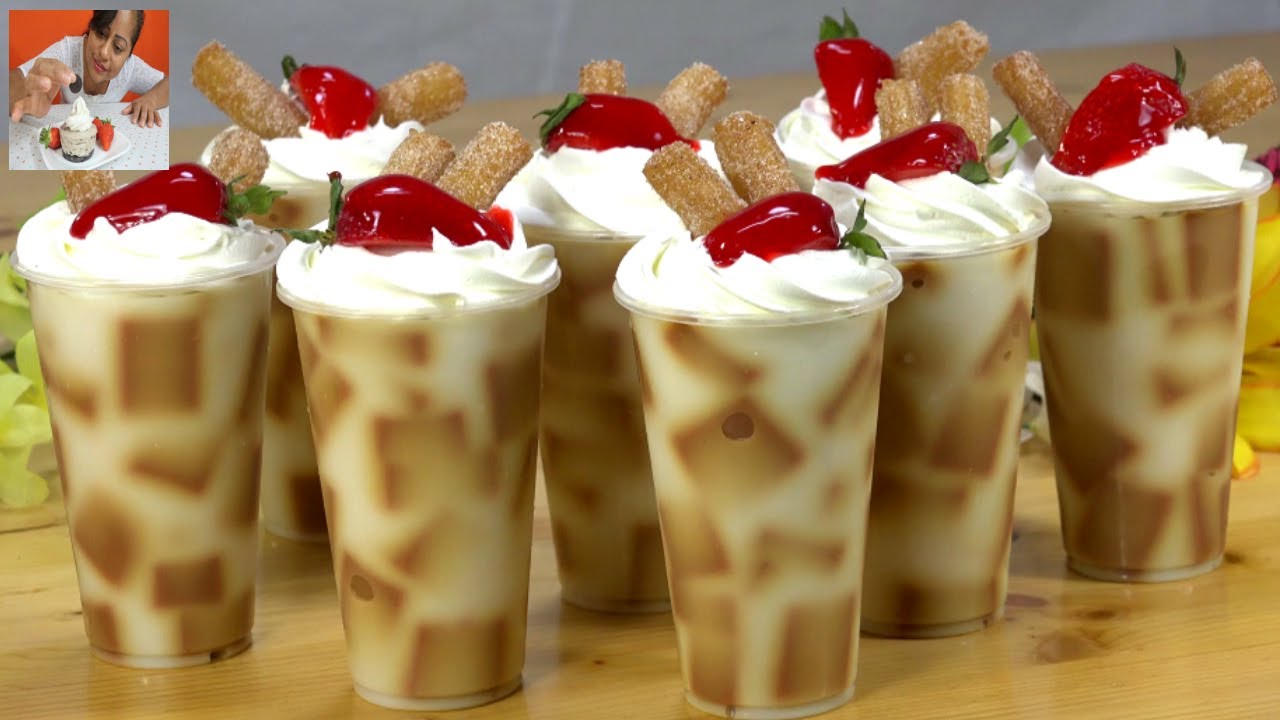 POSTRE DE GELATINA DE CHURRO CON SOLO DOS INGREDIENTES - Fácil y Delicioso