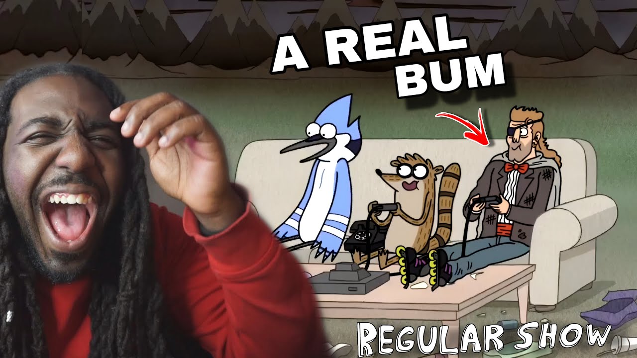 THE FR€AKIEST BUM IVE SEEN ‼️ |  Regular Show (  Season 3 , Episode 8 )