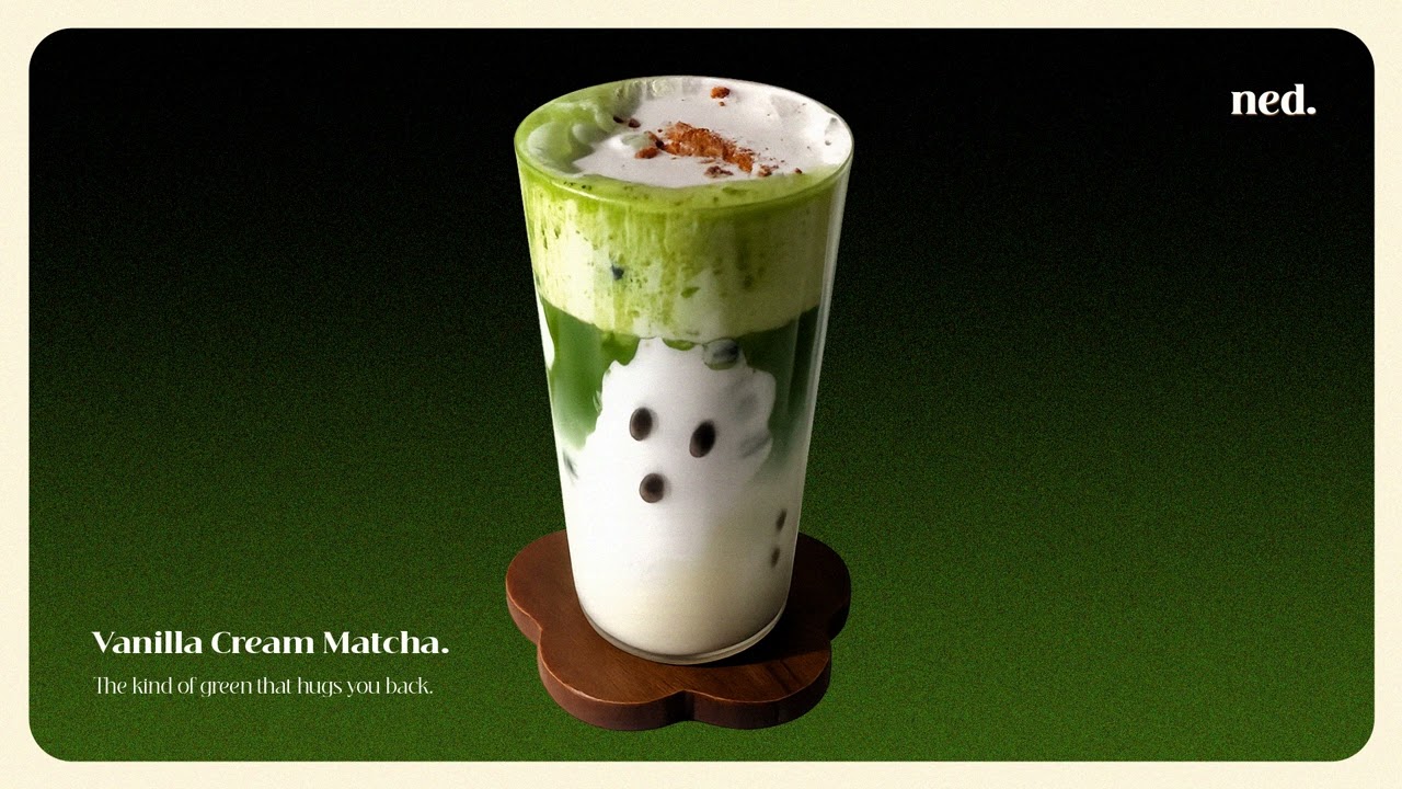 vanilla cream matcha.