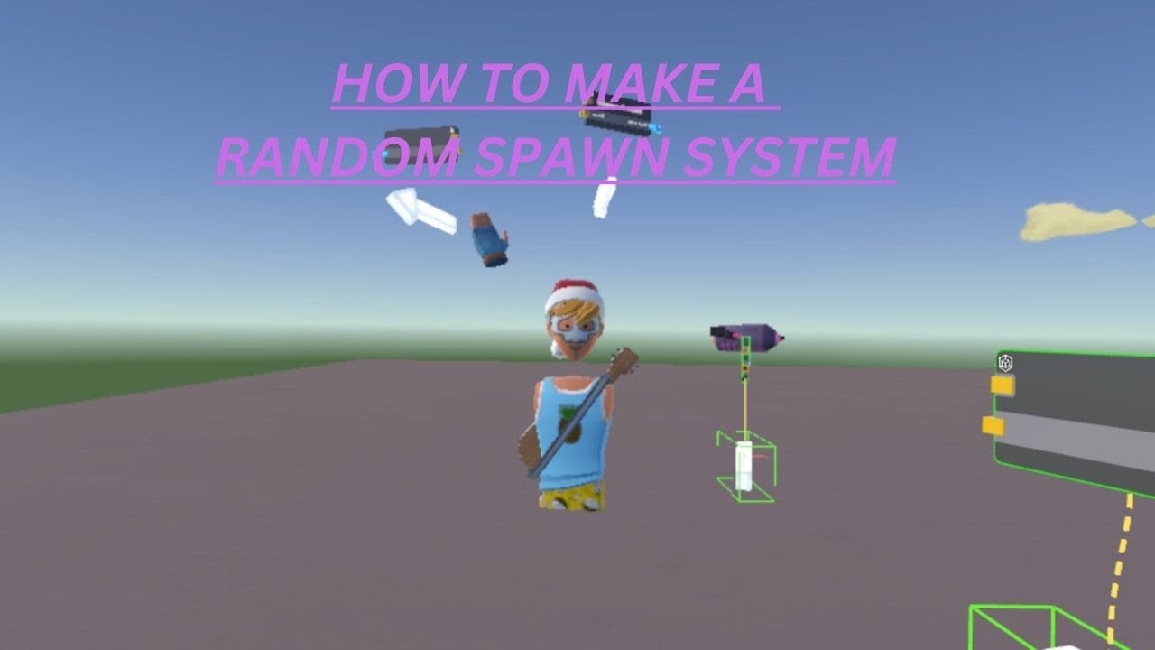 how to make a random spawn system in rec room
