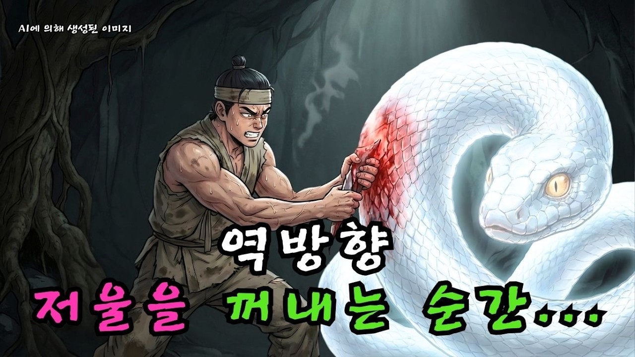 거대 구렁이의 고통스런 역린을 뽑아주자, 100년을 더 수행한 뒤 잊지 않고 은인을 데리러 오다 | 야담 | 민담 | 조선시대 | 야담 | 민담  |  조선시대