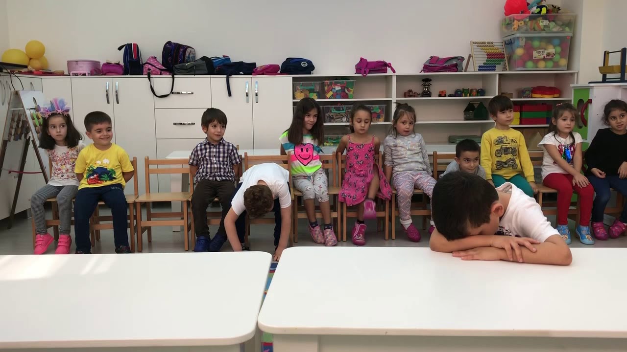 Kediciğim uyan sınıf içi oyun okulöncesi