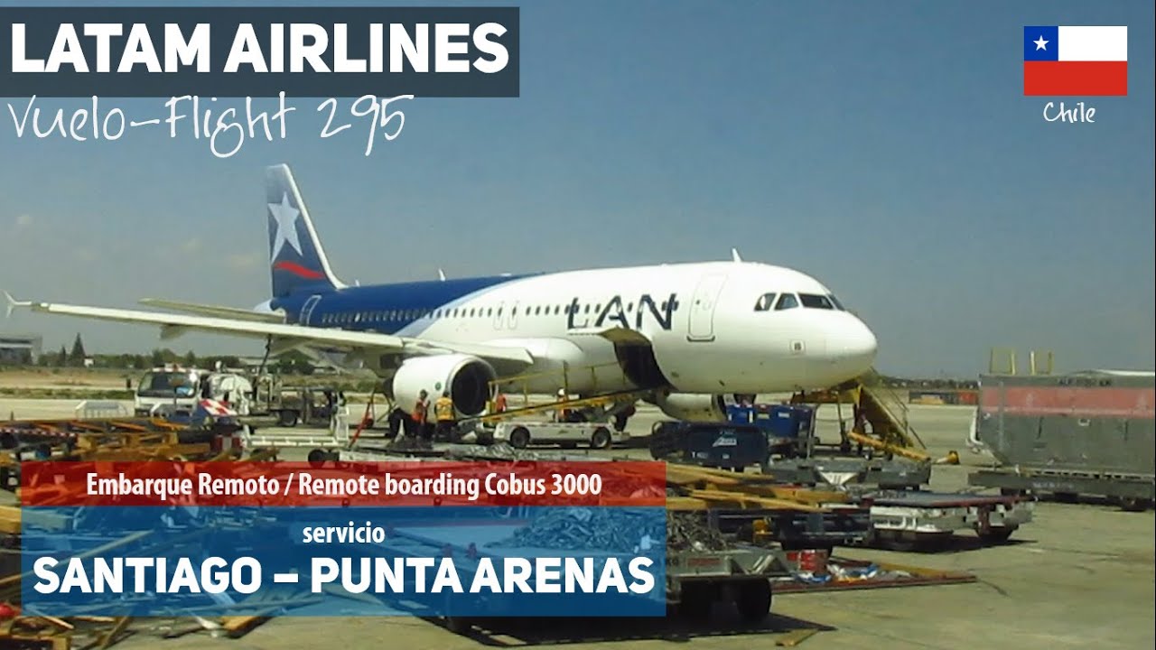 Hermosísimo vuelo SANTIAGO DE CHILE - PUNTA ARENAS en LATAM Airlines (Airbus A320) | SCL - PUQ