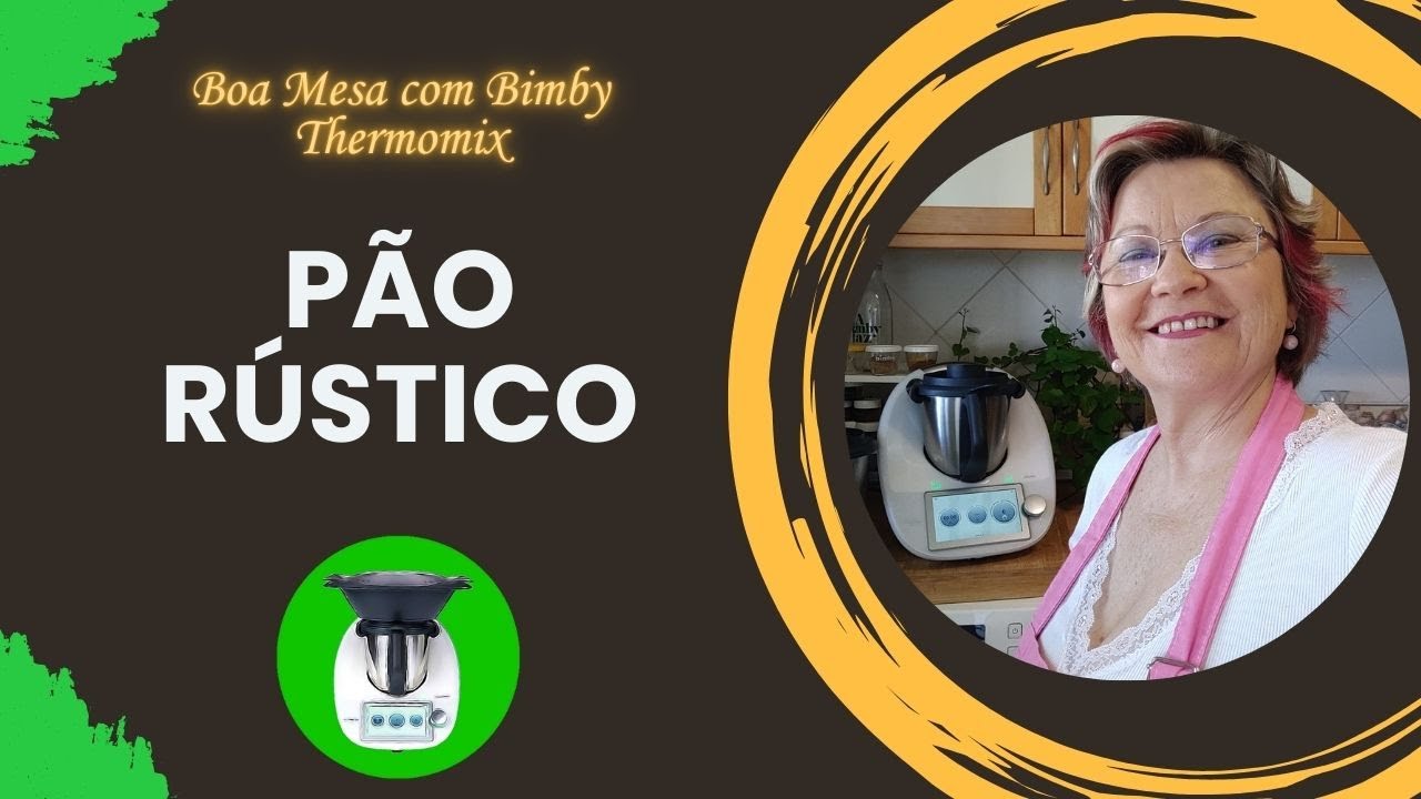 Pão Rústico na Bimby / THermomix