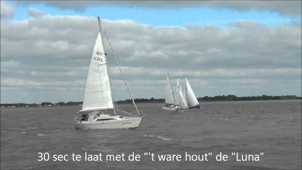 Dehlya 22 in NEK zeilwedstrijd