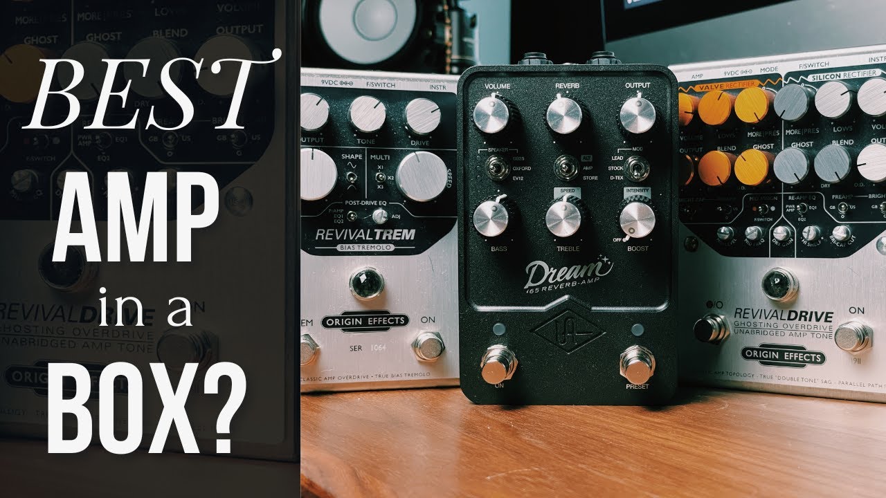 Dream '65 в сравнении с Origin Effects Revival Drive/Revival Trem