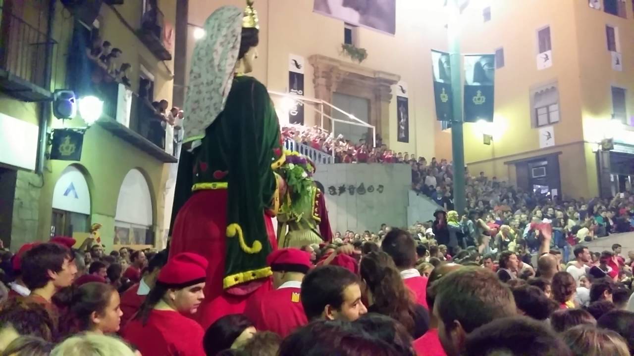 Patum del centenari de Queralt 2016- tirabols