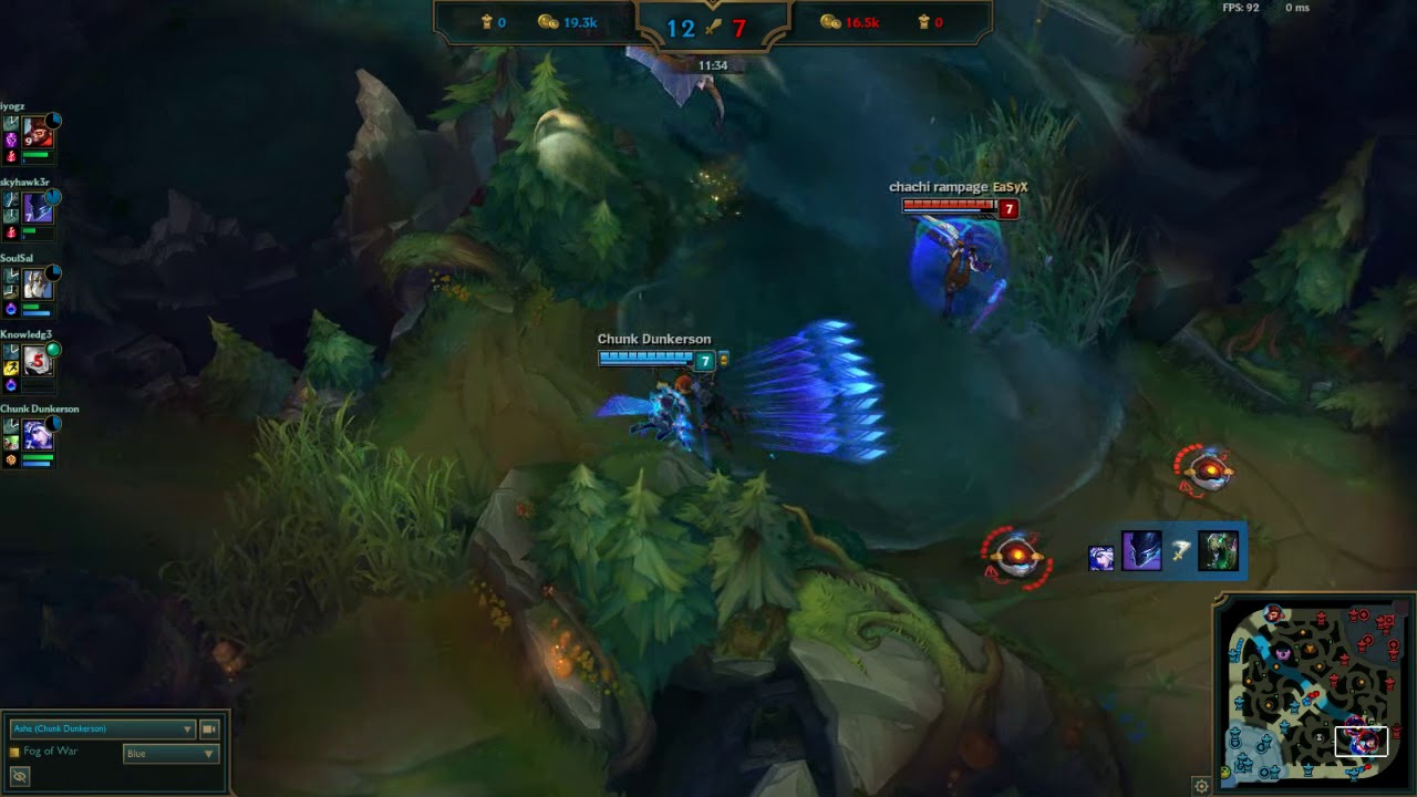 Press the attack Ashe Double