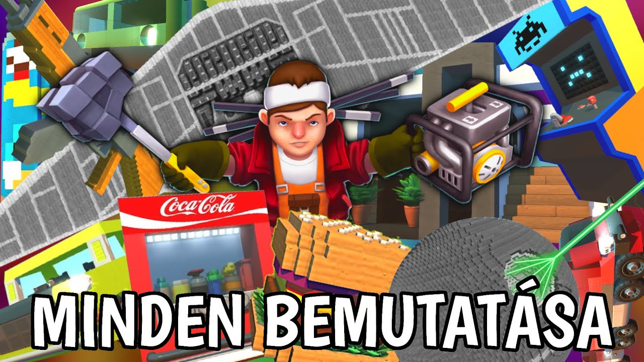 MINDEN IDEI ÉPÍTMÉNYEM EGY VIDEÓBAN | Scrap Mechanic