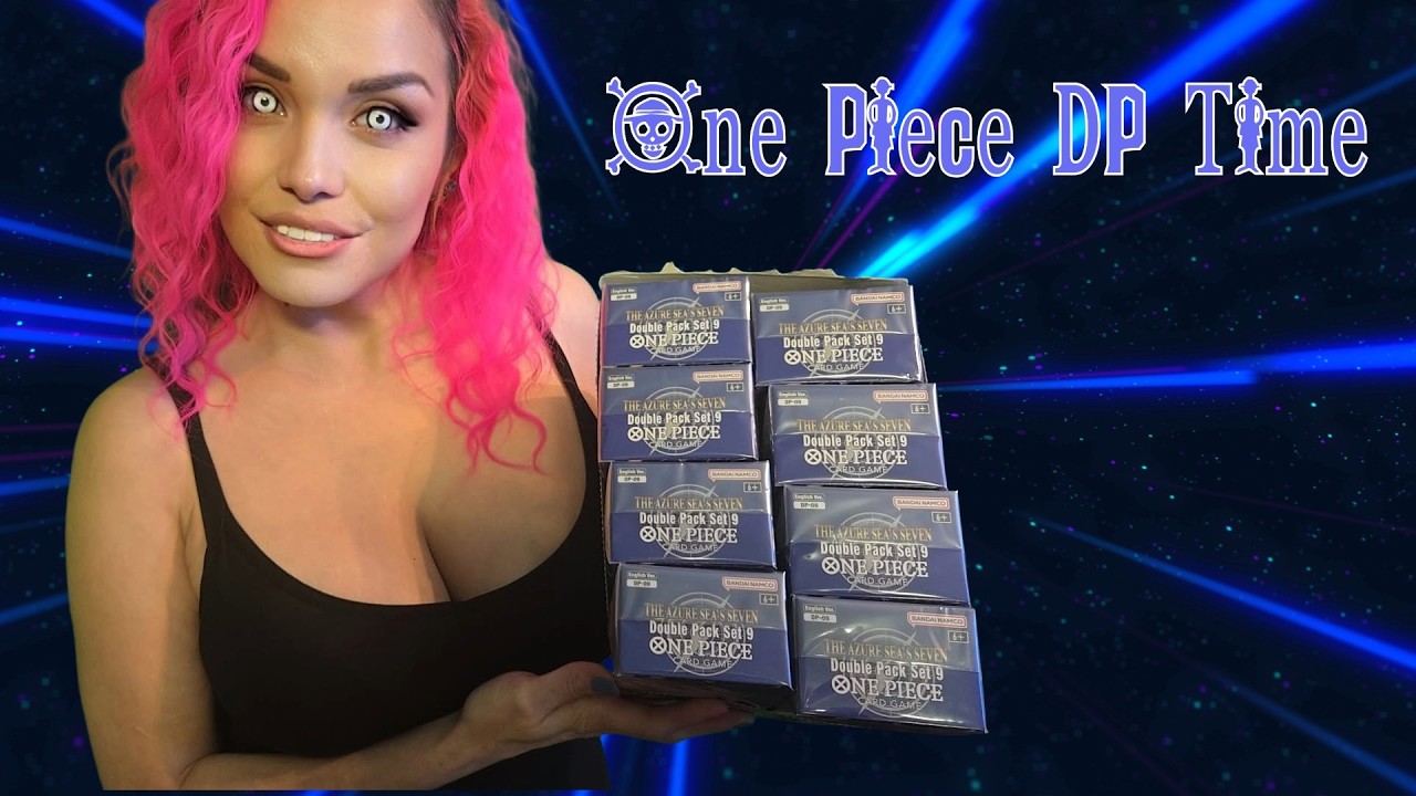 EP 55 Время двойных наборов #Onepiece #onepiecetcg #tcg #bandi #girl #gamergirl #fruit #unboxing ...