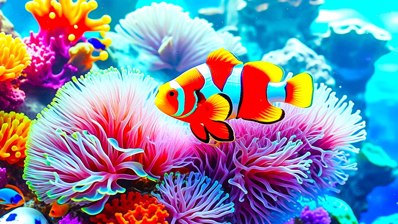 The Best 4K Aquarium - Explore the Stunning World of Sea Jellyfish and Beautiful Coral Reef Fish. #8