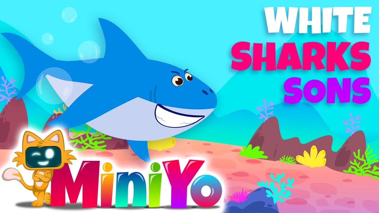 Ocean's Mighty Trio | The White Sharks Song | Nursery Rhymes