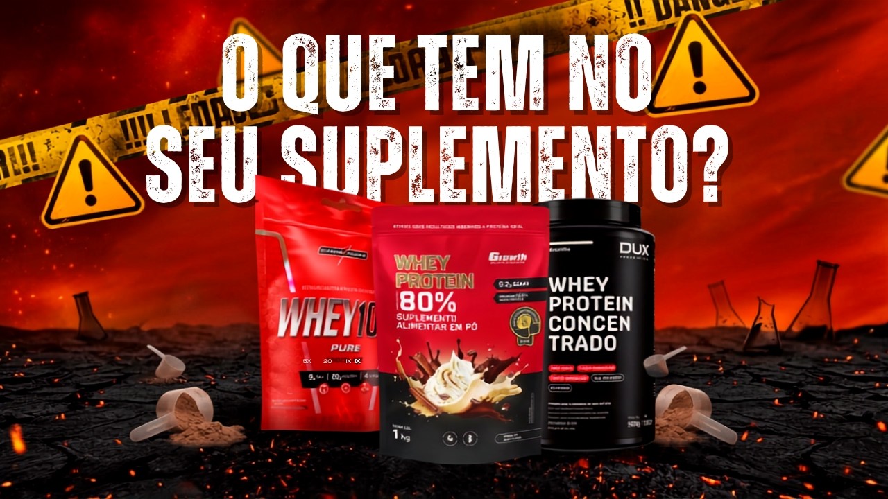 O QUE EST&Atilde;O COLOCANDO NO SEU WHEY?