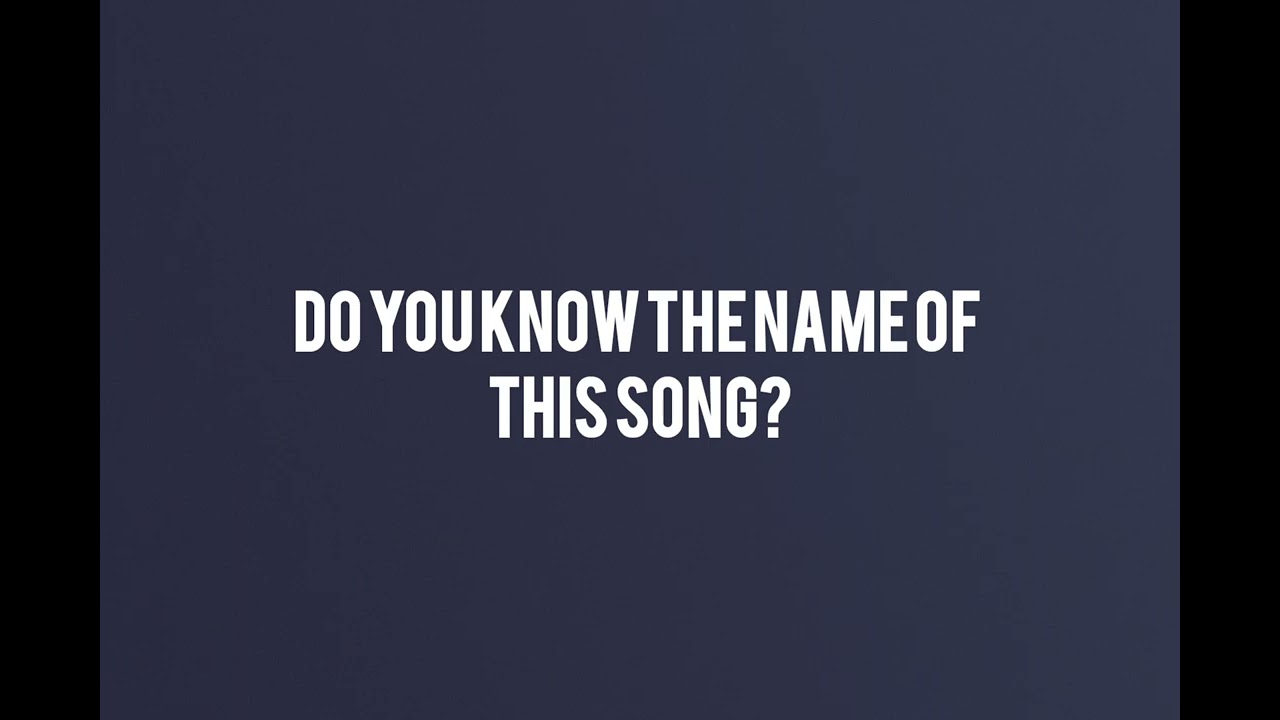 Do you know the name of this song?