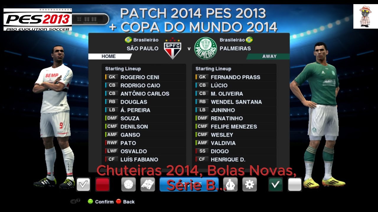TUTORIAL DE INSTALAÇÃO E DOWNLOAD PATCH 2014 PES 2013