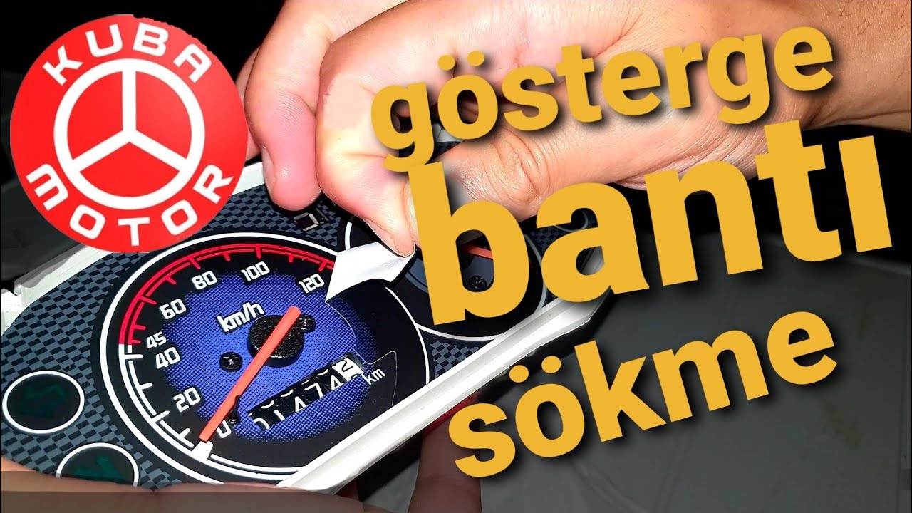 tk03 - hız gösterge bantı sökümü