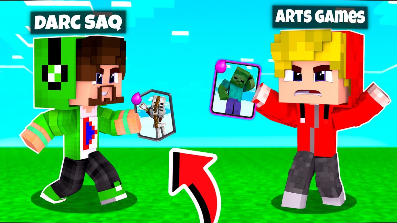 ՔԱՐՏԵՐՈՎ ՄԵՆԱՄԱՐՏ ՄԱՅՆԿՐԱՖՏՈՒՄ?! Carts Fight Minecraft Hayeren