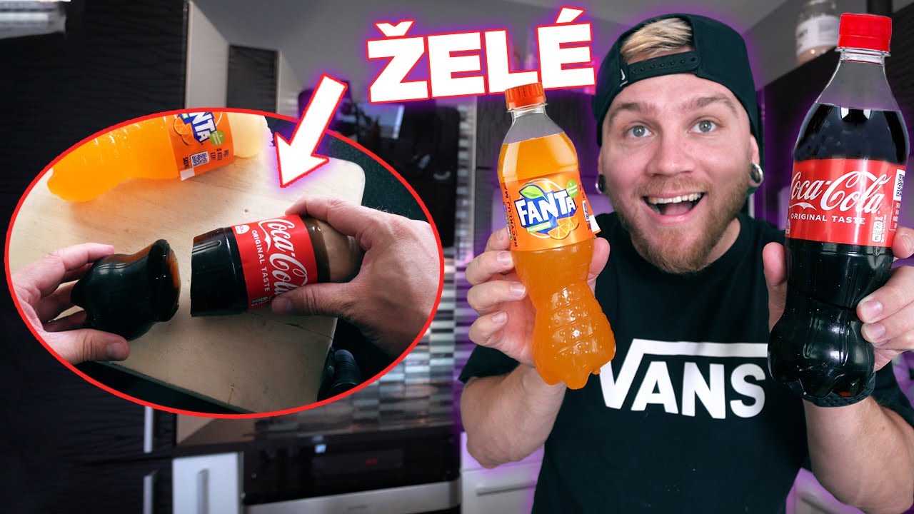 Coca Cola ale VYROBENÁ zo ŽELÉ! ( nespoznáš rozdiel )