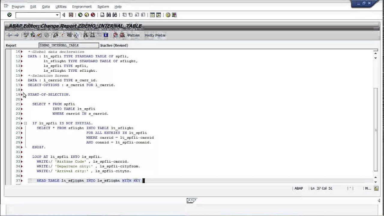 Learn SAP ABAP | SAP ABAP Online Training - Part 1