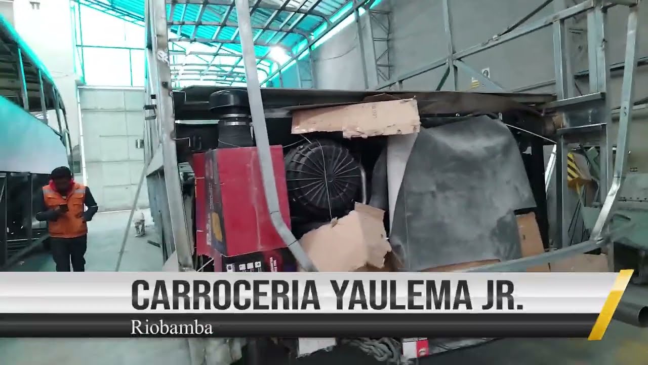 ESTRUCTURA CARROCERIA YAULEMA JR. PARA CHASIS HINO RM1