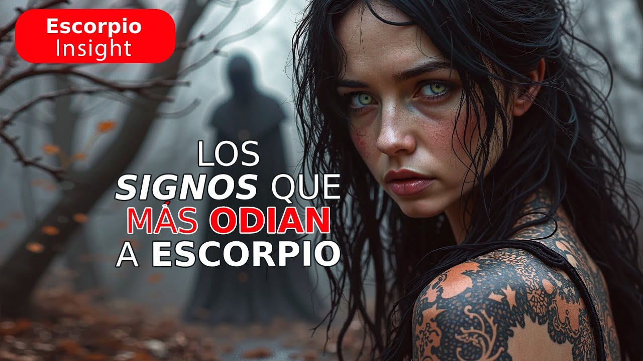 ⚡️Los SIGNOS 🔮 que más ODIAN 🤬 a ESCORPIO ♏️