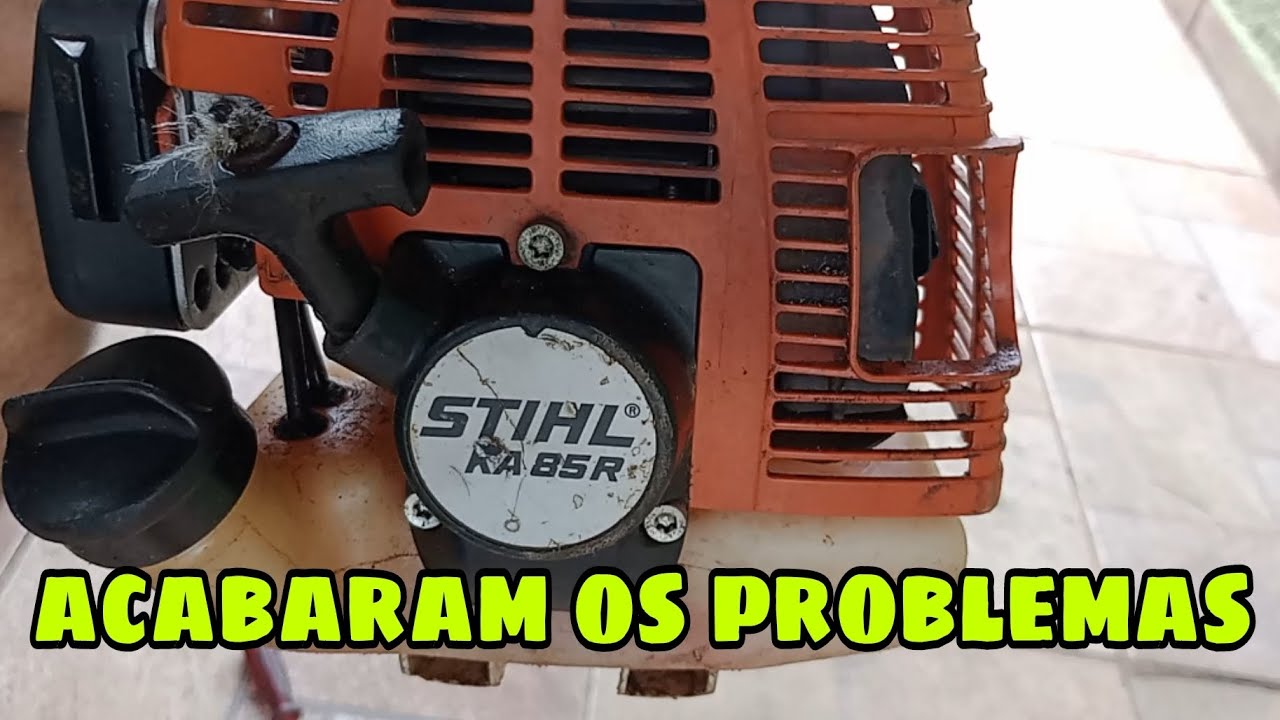 essa foi a forma mais fácil de resolver meu problema com o carburador ka85 da STIHL