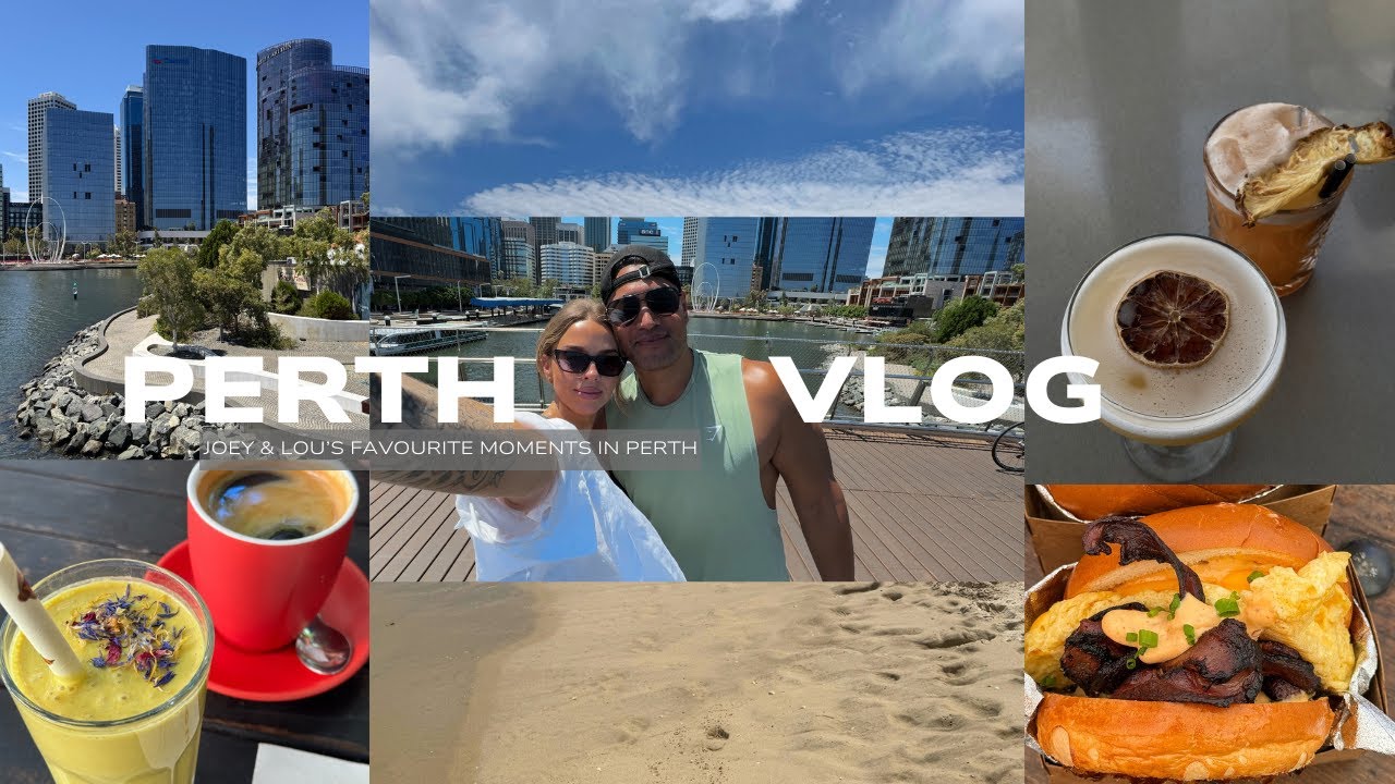 Chill Perth Travel Vlog | Our Favourite Moments in Perth | Fremantle → Food → Beaches 🌊🌅