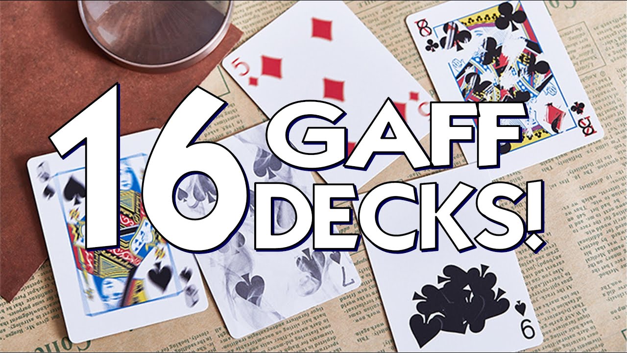 MAGIC GAFF CARDS!!