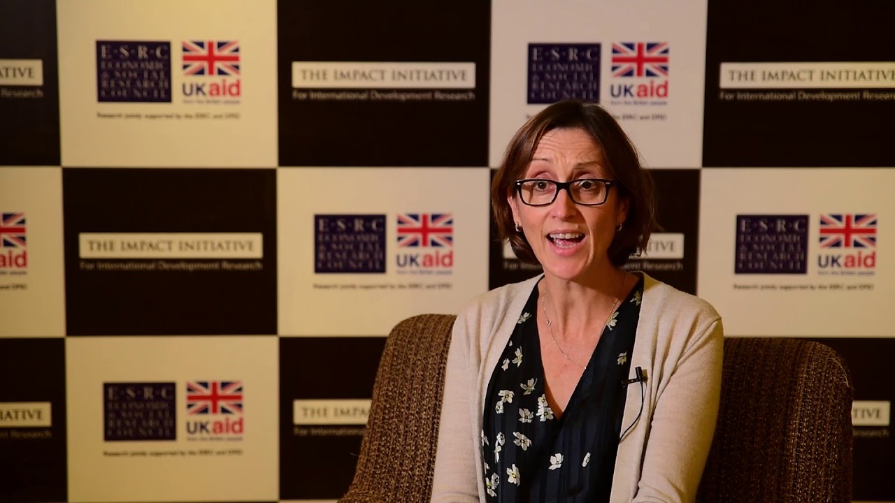 Diana Dalton from DFID talks about how research evidence can influence change