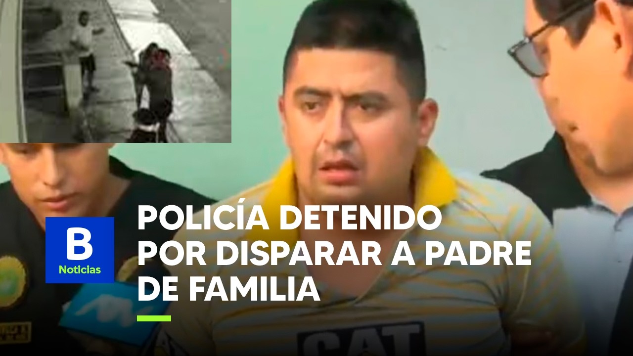 LOS OLIVOS: CAPTURAN A POLICÍA QUE BALEÓ A PADRE DE FAMILIA
