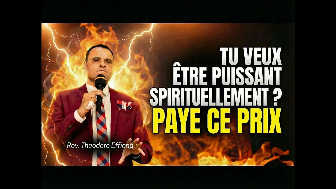 LE PRIX QUE TU DOIS PAYER POUR OBTENIR LA PUISSANCE SPIRITUELLE – Révérend Theodore Effiong