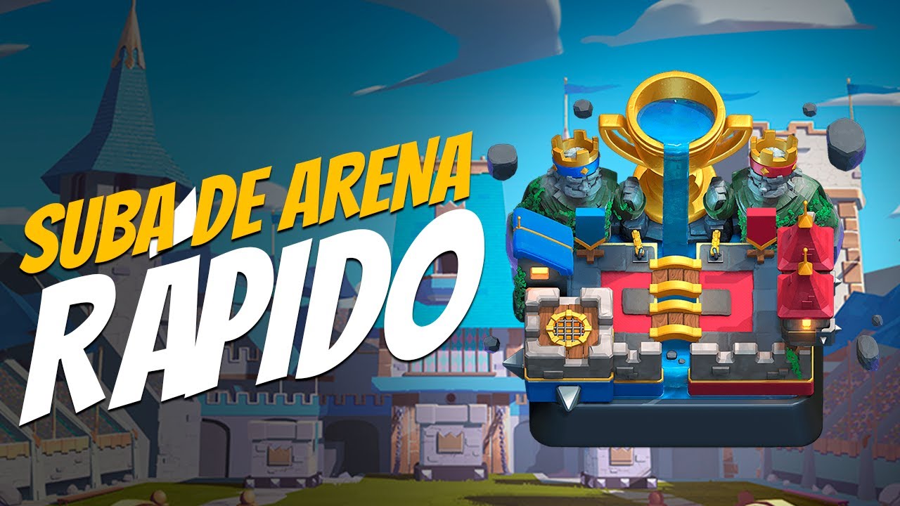 COMO UPAR SUA CONTA RÁPIDO NO CLASH ROYALE[EM 4 PASSOS]