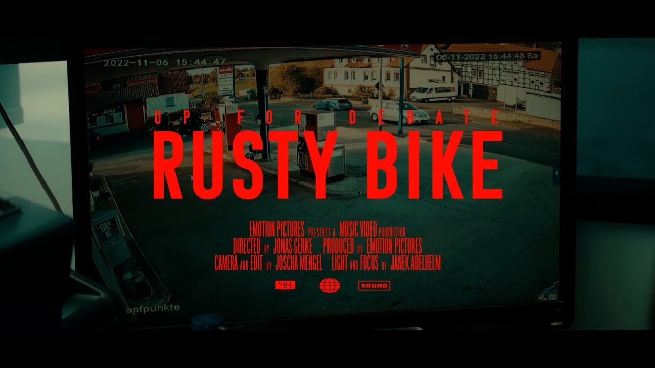 Up For Debate - Rusty Bike (Official Video)