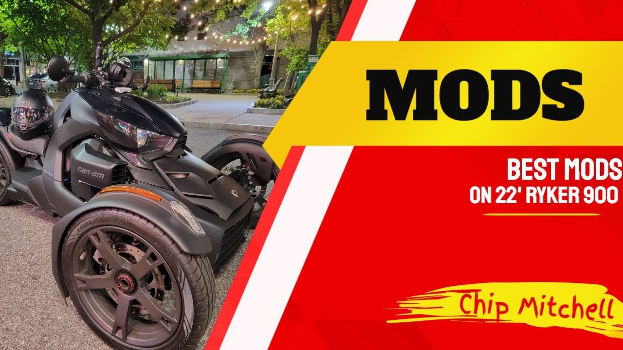 Can Am RYKER 900 Mods: Best add on's to my CAN AM Ryker 2022