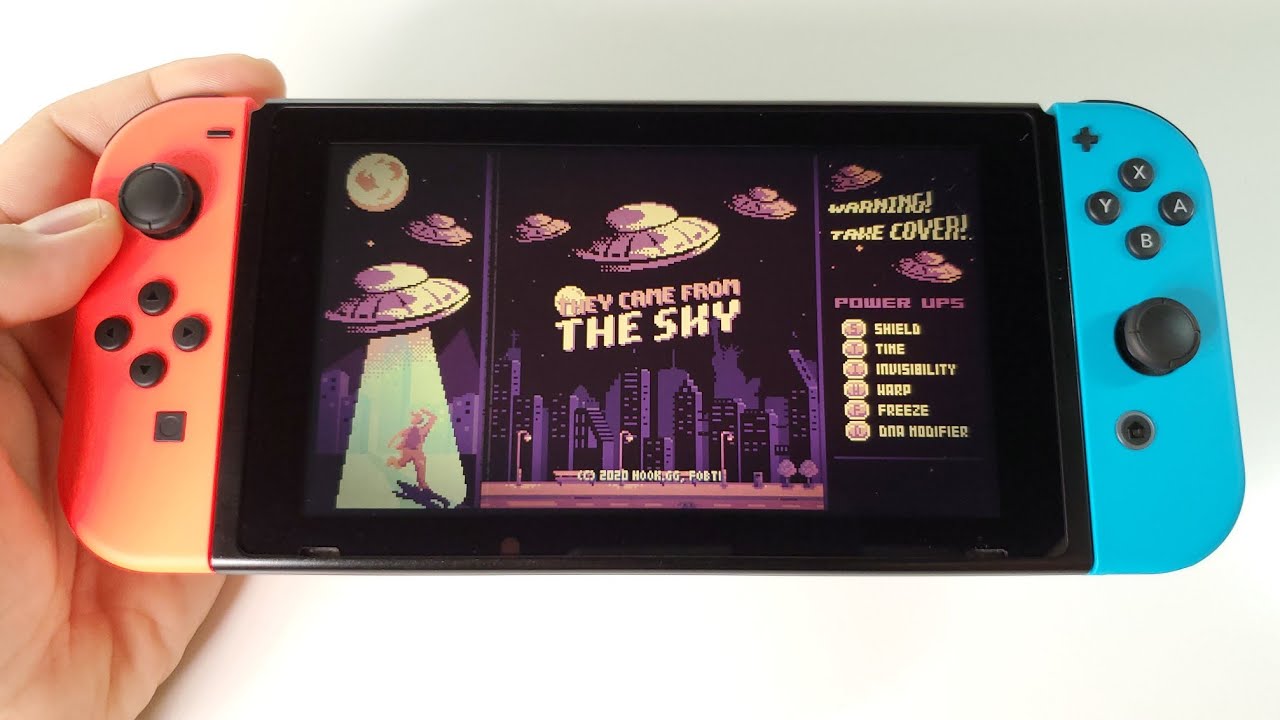 They Came From the Sky | Nintendo Switch handheld gameplay
