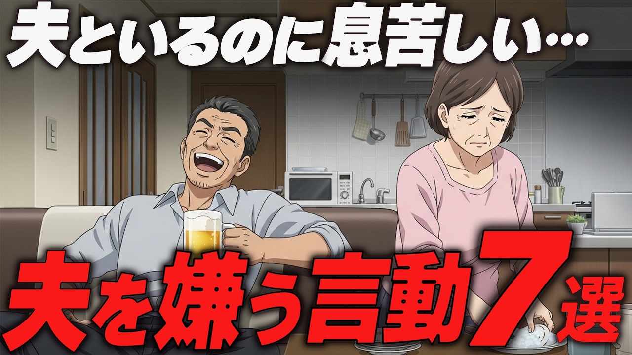 【熟年離婚】地獄のような日々…60代70代の妻が苦しみ続けた夫の言動７選