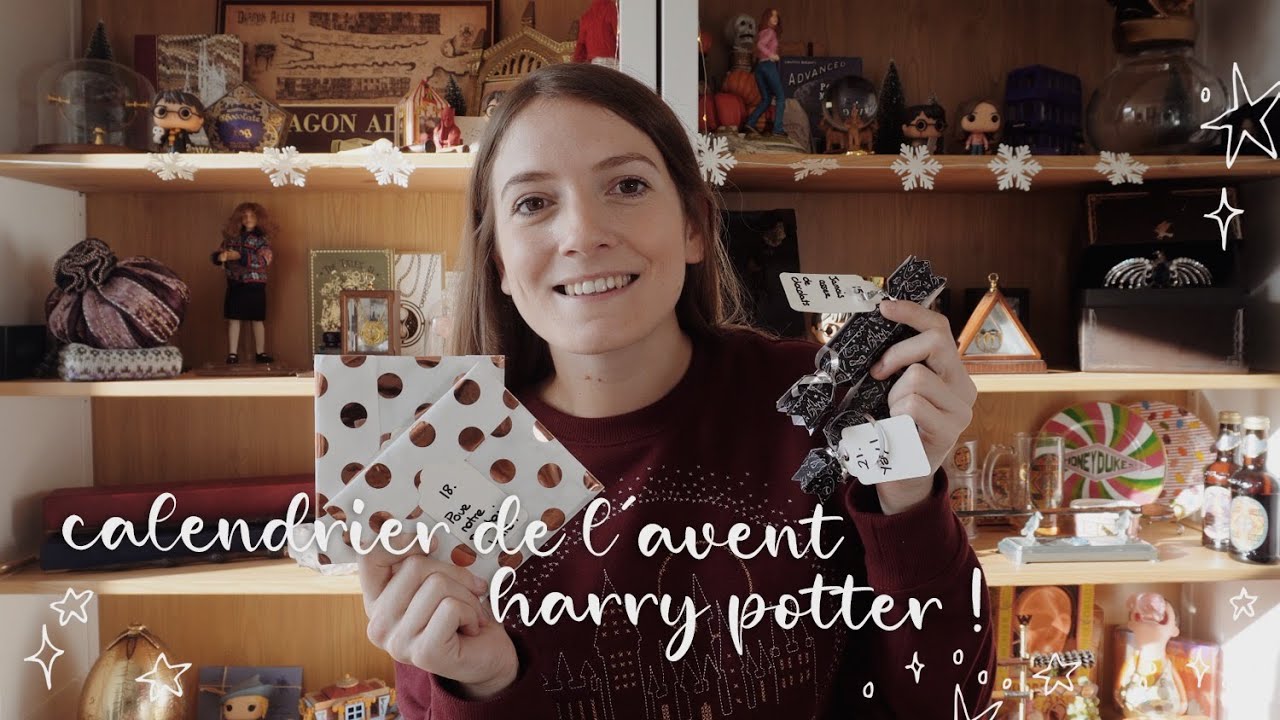 J'OUVRE LE CALENDRIER DE L'AVENT HARRY POTTER DIY DE @laetitiabeaujard !