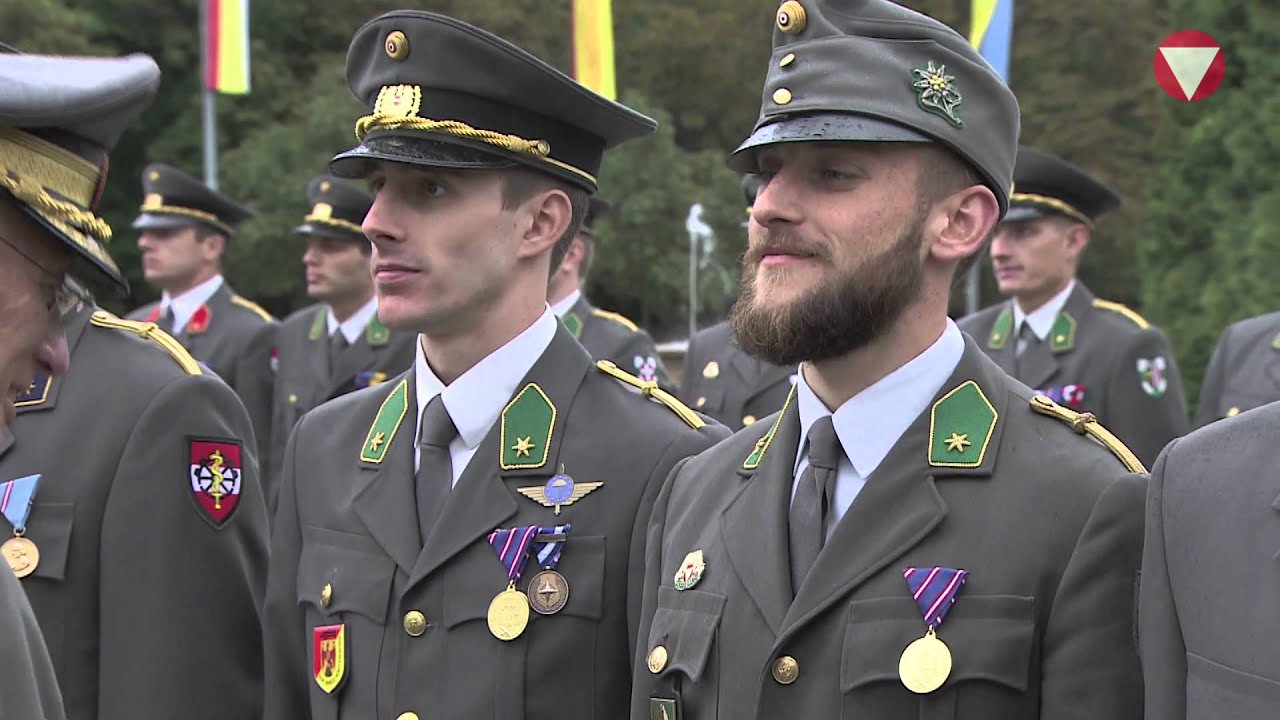 Ausmusterung an der Militärakademie