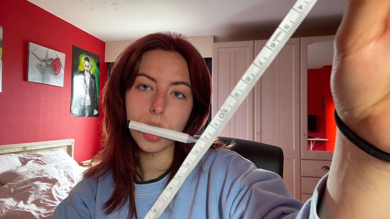 Asmr Marking & Measuring your face