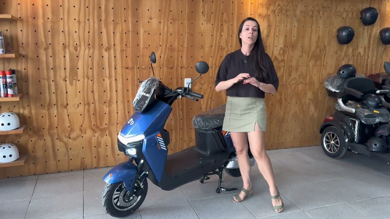 Lançamento! Scooter elétrica Giga de 1000 Watts