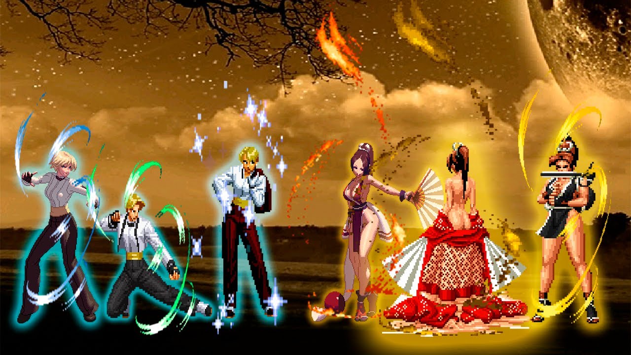 Kof Mugen King Team Vs Mai Team