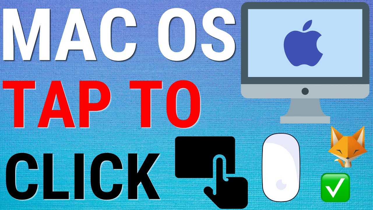 How To Enable Tap To Click On MacBook & Mac