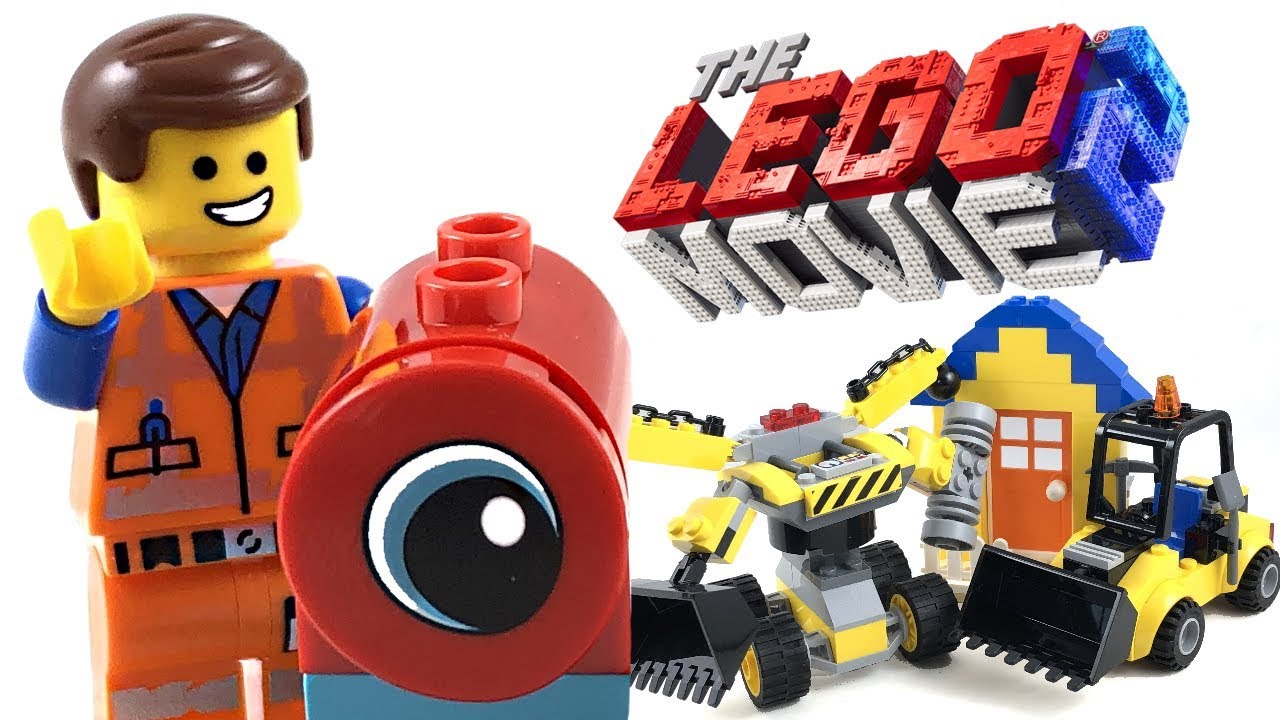 The LEGO Movie 2 Emmet's Builder Box review! 2019 set 70832!