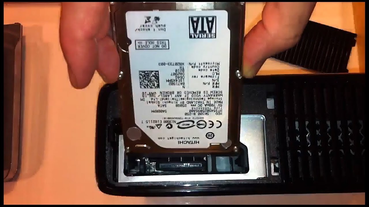 DIY Upgrade XBOX 4GB to 250GB - Part 1 (XBOX 360 SLIM)